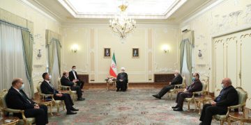 ڕۆحانی: پەیوەندی ستراتیژی نێوان تاران و بەغدا دەتوانێت ئاسایش و سەقامگیری ناوچەکە دابین بکات