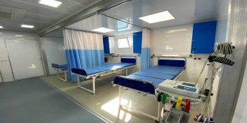 گەورەترین نەخۆشخانەی گەڕۆکی ئێران کرایەوە