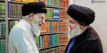 سەید حەسەن نەسرووڵا سوپاسی ڕێبەری مەزنی شۆڕشی ئیسلامی ئێران دەکات