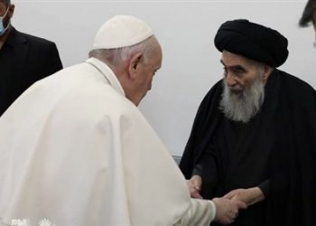 چەند وردەکارییەکی ڕانەگەێندراوی چاوپێکەوتنەکەی پاپا و ئایەتووڵا سیستانی