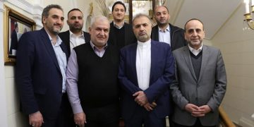 شاندێکی حیزبووڵا لە مۆسکۆ لە گەڵ باڵیۆزی ئێران کۆبوونەوە