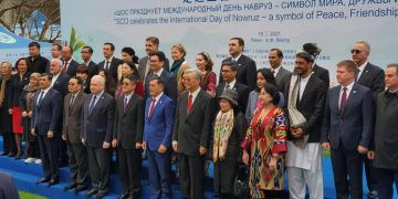 ئاهەنگی نەورۆز لە بارەگای ڕێکخراوی هاریکاری شانگهای لە چین بەڕێوەچوو