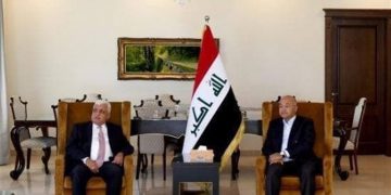 کۆبوونەوەی سەرۆک کۆماری عێراق و سەرۆکی ڕێکخراوی حەشدی شەعبی