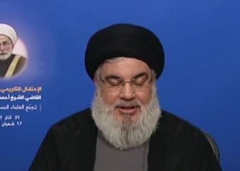 سەید حەسەن نەسرووڵا: بە هۆی بەهێزبوونی ئێرانە کە ئەمریکا داوای دیپلۆماسی دەکات