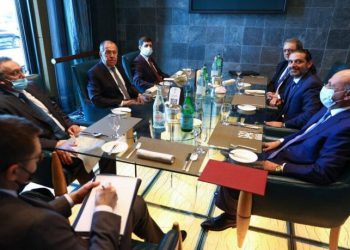 لاوڕۆڤ و حەریری قەیرانی لوبنانیان تاوتوێ کرد