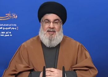 سەید حەسەن نەسرووڵا: ئەمریکا لە یەمەن تا سوریا و عێراق پاڵپشتی لە تیرۆریستان دەکات