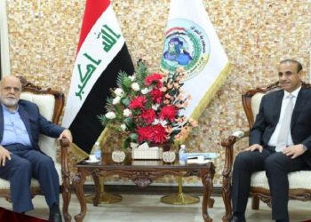 کۆبوونەوەی باڵیۆزی ئێران و وەزیری کار و کاروباری کۆمەڵایەتی عێراق