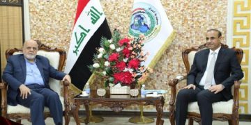 کۆبوونەوەی باڵیۆزی ئێران و وەزیری کار و کاروباری کۆمەڵایەتی عێراق