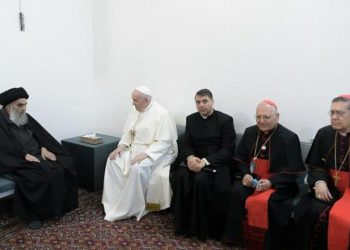 ناوەڕۆکی کۆبوونەوەکەی ئایەتووڵا سیستانی و پاپای ڤاتیکان