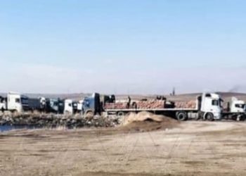 سوریا: ئەمریکا لە پارێزگای حەسەکە 18 بارهەڵگر گەنمی تاڵان کردووە