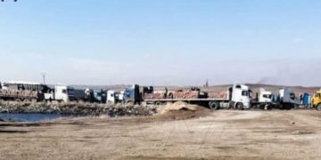 سوریا: ئەمریکا لە پارێزگای حەسەکە 18 بارهەڵگر گەنمی تاڵان کردووە