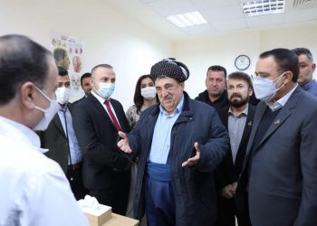 ئامادەبوونی تیمێکی پزیشکیی ئێرانی لە هەڵەبجە