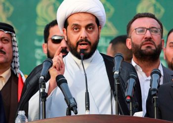 عەسائیب: دەبێت وەک ئەفغانستان هێزەکانی ئەمریکا لە عێراق ناچار بە کشانەوە بکرێن