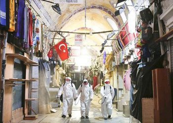 خێرایی بڵاوبوونەوەی کۆرۆنا لە تورکیا