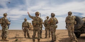 وەزارەتی بەرگری ئەمریکا وێنەی هاوکاری سەربازی هێزەکانی هەسەدەی بڵاوکردەوە