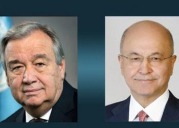 وتووێژی تەلەفوونی بەرهەم ساڵح و ئەنتۆنیۆ گۆترش