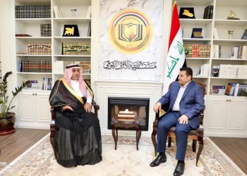 کۆبوونەوەی ڕاوێژکاری ئاسایشی نیشتمانی عێراق و باڵیۆزی سعوودیە