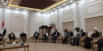 زەریف لە گەڵ کەسایەتییە سیاسییەکانی شێعەی عێراق کۆبووە