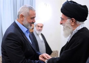 نامەیەکی نوێی ئیسماعیل هەنیە بۆ ڕێبەری مەزنی شۆڕشی ئیسلامی ئێران