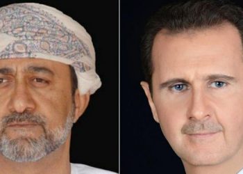 سوڵتانی عۆمان پیرۆزبایی لە بەشار ئەسەد دەکات