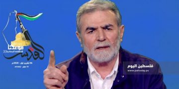 زیاد نەخاڵە: شەڕی دژ بە زایۆنیستەکان تا دەرکردنیان لە فەڵەستین بەردەوام دەبێت