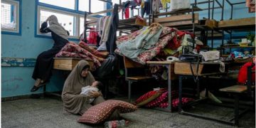 نەتەوە یەکگرتووەکان: دەیان هەزار کەس لە دانیشتووانی غەززە ئاوارە بوون