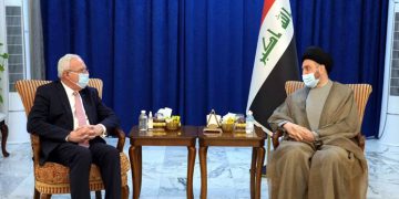 حەکیم: گەل، حکومەت و مەرجەعیەتی عێراق پاڵپشتی لە دۆسیەی فەڵەستین دەکەن