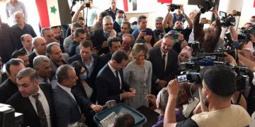 بەشار ئەسەد لە کاتی دەنگدان: گەلی سوریا یەکگرتوویی خۆیی لە بەرامبەر تیرۆریستان پاراستووە