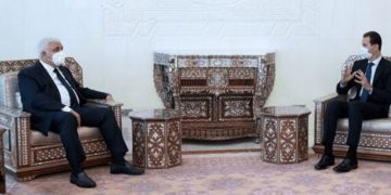 کۆبوونەوەی فالح فەیاز و سەرۆک کۆماری سوریا / نامەکەی مستەفا کازمی ڕادەستی ئەسەد کرا