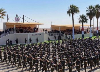 یەکەم نمایشی سەربازی حەشدی شەعبی