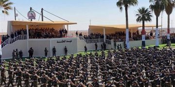 یەکەم نمایشی سەربازی حەشدی شەعبی