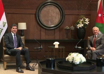 سەرۆکی هەرێمی کوردستان و شای ئەردەن کۆبوونەوە