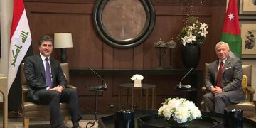 سەرۆکی هەرێمی کوردستان و شای ئەردەن کۆبوونەوە