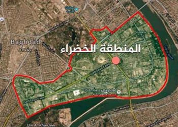 باڵیۆزخانەی ئەمریکا لە بەغدا کرایە ئامانج