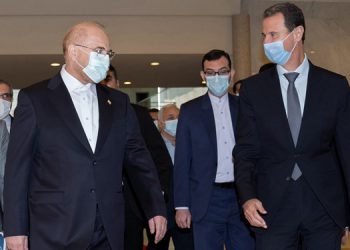 سەرۆکی پەرلەمانی ئێران لە گەڵ بەشار ئەسەد کۆبووە