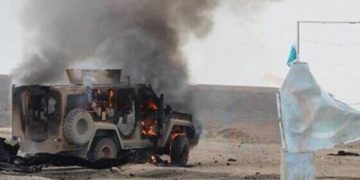 چەند کاروانێکی لۆجستی ئەمریکا لە عێراق کرانە ئامانج