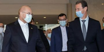 ڕەهەندە ئابوری و بازرگانییەکانی سەردانەکەی سەرۆکی پەرلەمانی ئێران بۆ سوریا