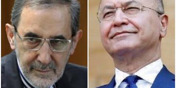 وەلایەتی و بەرهەم ساڵح جەخت لە سەر بەهێزترکردنی پەیوەندییەکانی ئێران و عێراق دەکەنەوە