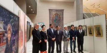 پێشانگای نیگارکێشی ئاڵووگۆڕی کولتووری ئێران و یابان