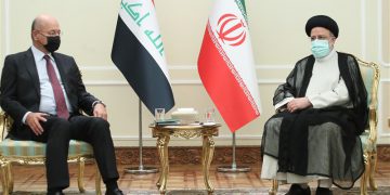 ڕەئیسی: ئێران خوازیاری عێراقێکی سەقامگیر و بەهێزە / بەرهەم ساڵح: ئێران هاوڕێی ڕۆژە دژوارەژکانی عێراقە