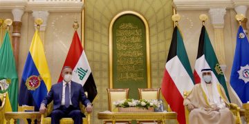 سەرۆک وەزیرانی عێراق و میری کوێت کۆبوونەوە