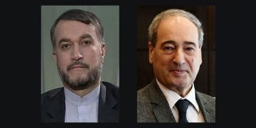 پەیامی پیرۆزبایی وەزیری دەرەوەی سوریا بۆ هاوتا ئێرانییەکەی