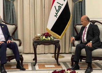 ئەمیر عەبدوڵڵاهیان لە گەڵ بەرهەم ساڵح کۆبووە