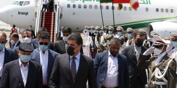 ئامادەبوونی بەرپرسانی باڵای عێراق لە ئێران پیشاندەری بەهێزبوونی پەیوەندییەکانی هەر دوو وڵاتە