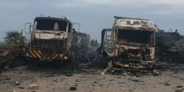 بنکەی سەربازی ئەمریکا لە بەسرە کرایە ئامانج