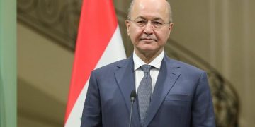 بەرهەم ساڵح بۆ بەشداری لە ڕێوڕەسمی دەستبەکاربوونی ڕەئیسی سەردانی تاران دەکات