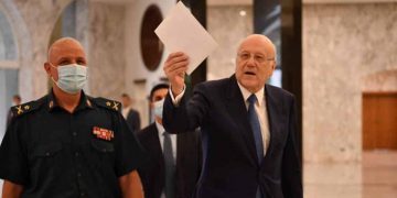 کابینەی نوێی لوبنان بە سەرۆکایەتی نەجیب میقاتی ڕاگەێندرا