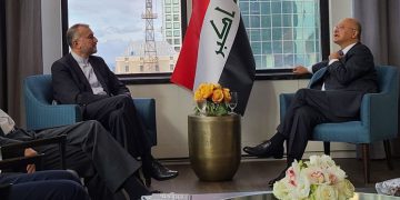 چاوپێکەوتنی وەزیری دەرەوەی ئێران و سەرۆک کۆماری عێراق