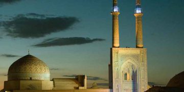 چەند ڕاستییەک لە سەر مزگەوتی گشتی یەزد، مزگەوتێک بە بەرزترین مینارەی جیهان