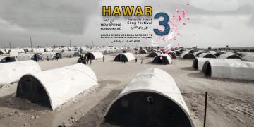 بەڕێوەچوونی سێیەمین خولی فێستیڤاڵی سترانی “هاوار” لە کەمپی “بەرخۆدان”ی عەفرین